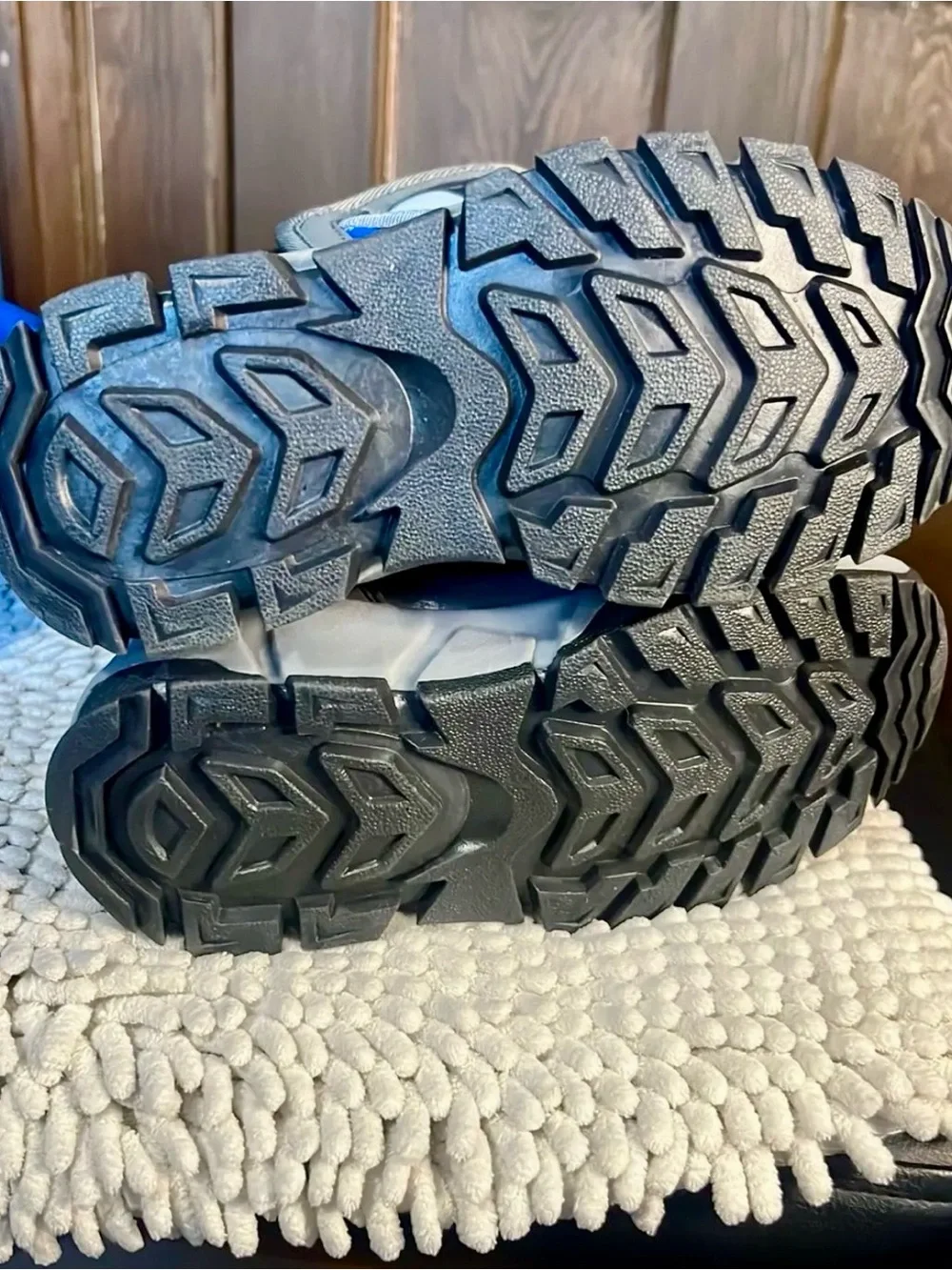 Hobibear Kids' Gray & Blue Camo Winter Boots